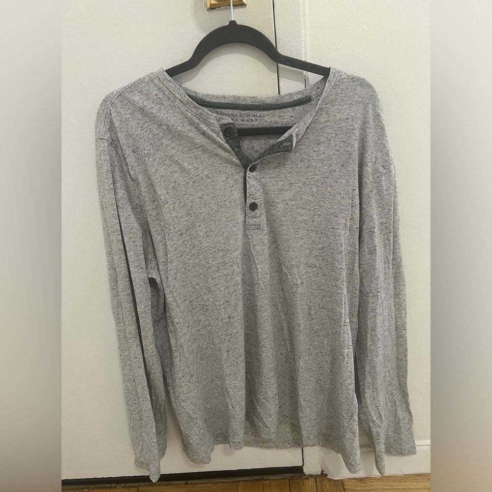 Men’s Soft-Wash Banana Republic Henley